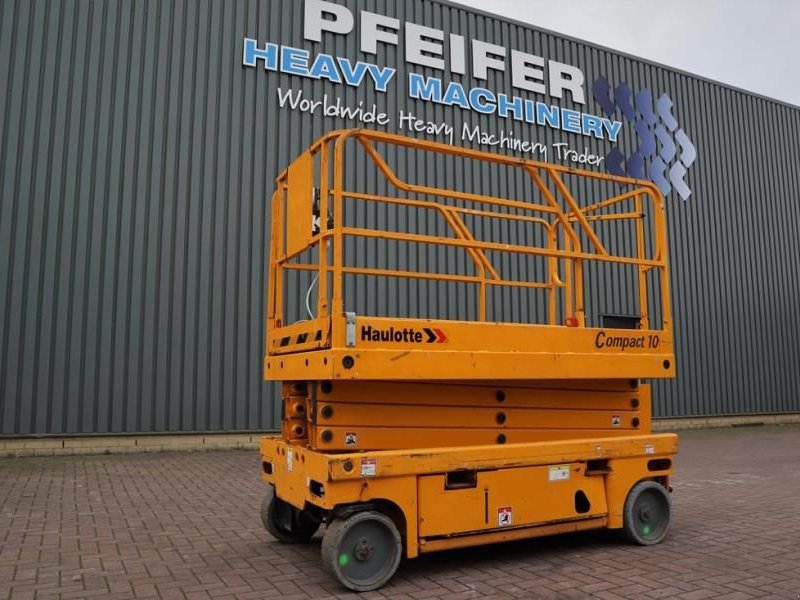 Teleskoparbeitsbühne typu Haulotte Compact 10 Electric, 10m Working Height, 450kg Cap, Gebrauchtmaschine w Groenlo (Zdjęcie 1)