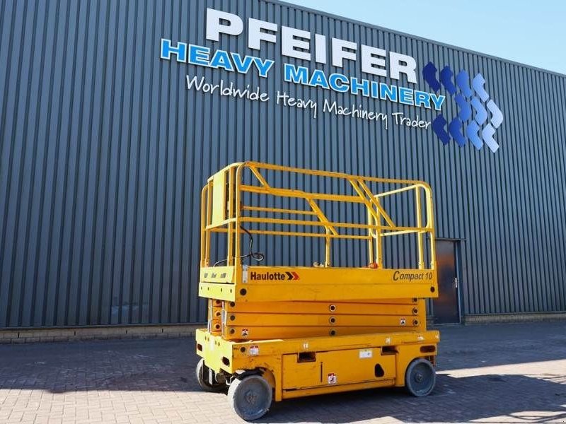 Teleskoparbeitsbühne типа Haulotte Compact 10 Electric, 10m Working Height, 450kg Cap, Gebrauchtmaschine в Groenlo (Фотография 1)