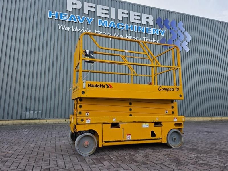 Teleskoparbeitsbühne tip Haulotte Compact 10 Electric, 10m Working Height, 450kg Cap, Gebrauchtmaschine in Groenlo