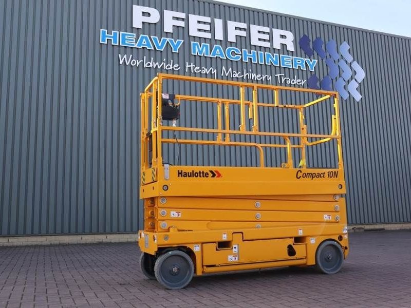 Teleskoparbeitsbühne типа Haulotte Compact 10N Valid Iinspection, *Guarantee! 10m Wor, Gebrauchtmaschine в Groenlo (Фотография 1)
