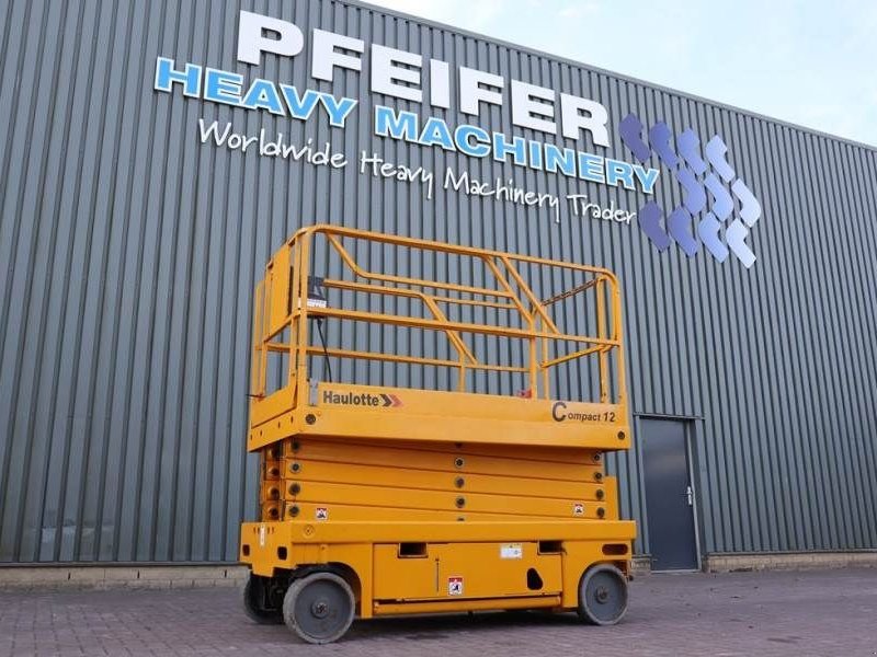 Teleskoparbeitsbühne des Typs Haulotte Compact 12 Electric, 12m Working Height, 300kg Cap, Gebrauchtmaschine in Groenlo (Bild 1)