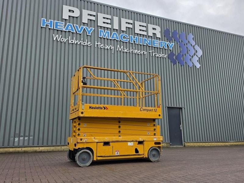 Teleskoparbeitsbühne tip Haulotte Compact 12 Electric, 12m Working Height, 300kg Cap, Gebrauchtmaschine in Groenlo