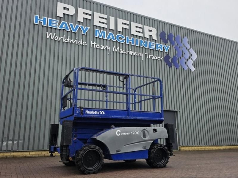 Teleskoparbeitsbühne tipa Haulotte Compact 12DX Diesel, 4x4 Drive, 12m Working Height, Gebrauchtmaschine u Groenlo (Slika 1)