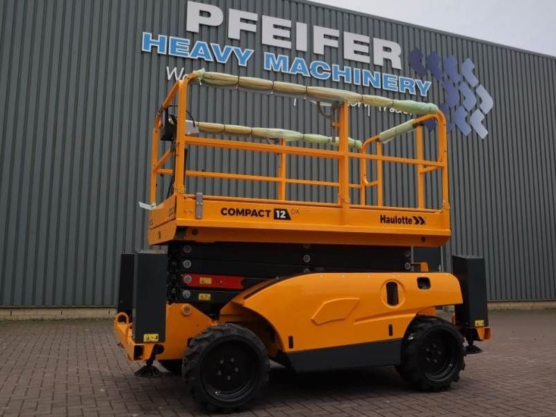Teleskoparbeitsbühne des Typs Haulotte Compact 12DX Valid Inspection, *Guarantee! Diesel,, Gebrauchtmaschine in Groenlo (Bild 1)