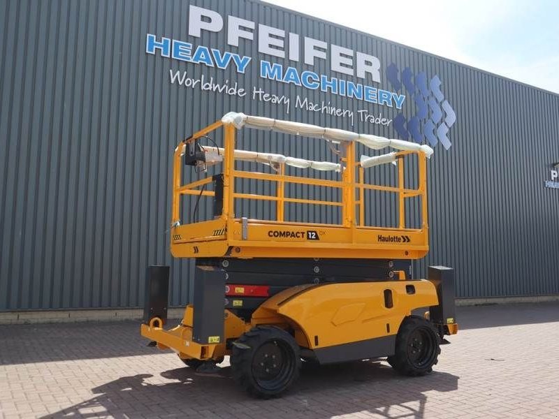 Teleskoparbeitsbühne typu Haulotte Compact 12DX Valid Inspection, *Guarantee! Diesel,, Gebrauchtmaschine v Groenlo (Obrázek 1)