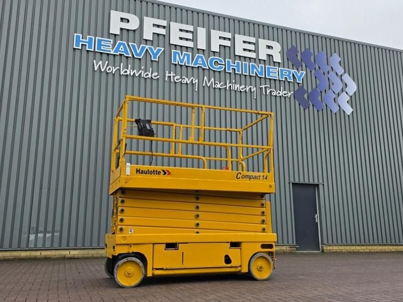 Teleskoparbeitsbühne tip Haulotte COMPACT 14 Electric, 14m Working Height, 350kg Cap, Gebrauchtmaschine in Groenlo