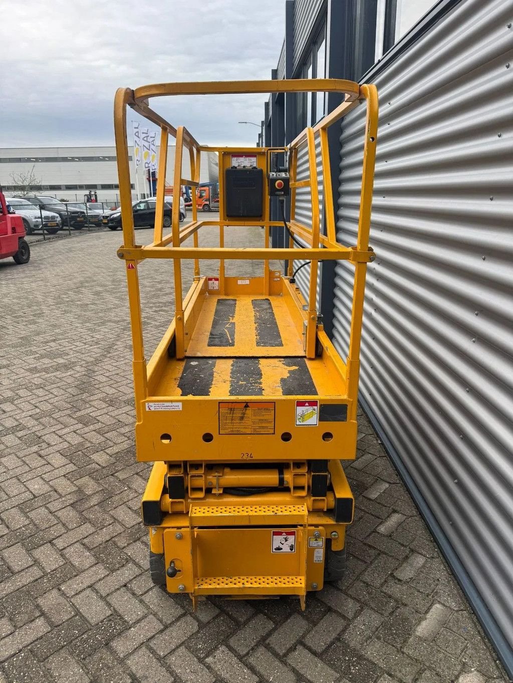 Teleskoparbeitsbühne van het type Haulotte Compact 8 Hoogwerker Schaarhoogwerker, Gebrauchtmaschine in Hedel (Foto 3)