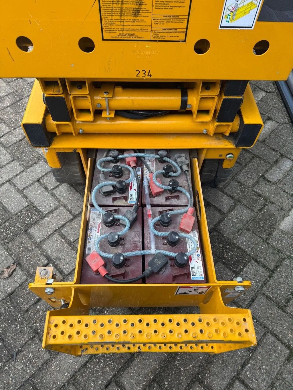 Teleskoparbeitsbühne van het type Haulotte Compact 8 Hoogwerker Schaarhoogwerker, Gebrauchtmaschine in Hedel (Foto 11)