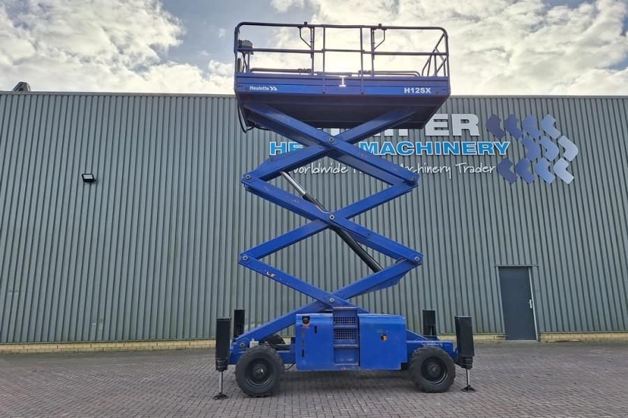 Teleskoparbeitsbühne типа Haulotte H12SX Diesel, 4x4 Drive, 12m Working Height, 700kg, Gebrauchtmaschine в Groenlo (Фотография 11)