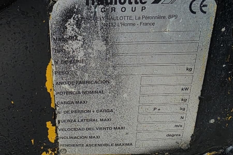 Teleskoparbeitsbühne типа Haulotte H12SX Diesel, 4x4 Drive, 12m Working Height, 700kg, Gebrauchtmaschine в Groenlo (Фотография 8)