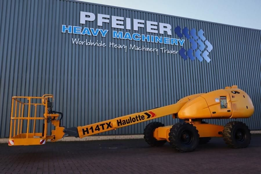 Teleskoparbeitsbühne typu Haulotte H14TX As-Is, Diesel, 4x4 Drive, 14m Working Height, Gebrauchtmaschine v Groenlo (Obrázek 1)