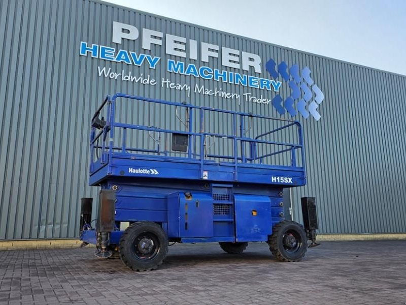 Teleskoparbeitsbühne of the type Haulotte H15SX As-Is, Diesel, 4x4 Drive 15 Working Height,, Gebrauchtmaschine in Groenlo