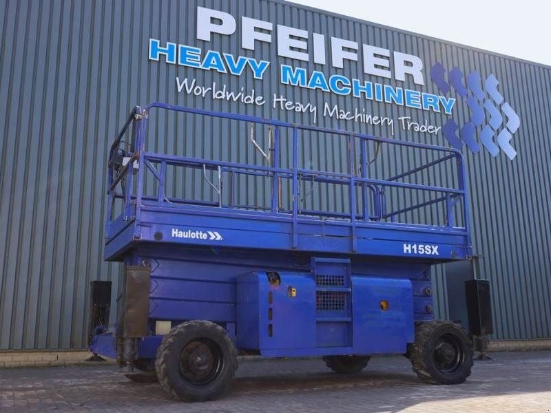 Teleskoparbeitsbühne typu Haulotte H15SX Diesel, 4x4 Drive 15 Working Height, 500kg C, Gebrauchtmaschine v Groenlo (Obrázek 1)