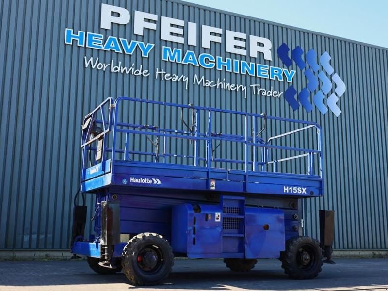 Teleskoparbeitsbühne tip Haulotte H15SX Diesel, 4x4 Drive 15 Working Height, 500kg C, Gebrauchtmaschine in Groenlo