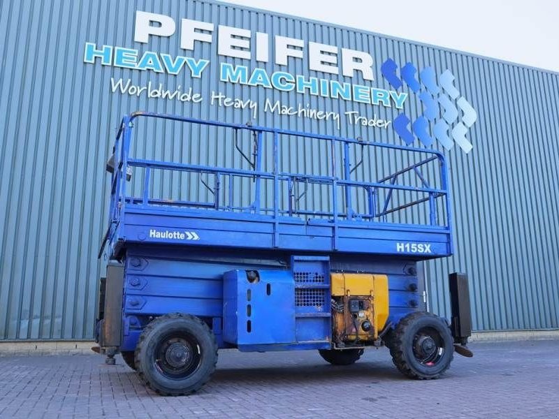 Teleskoparbeitsbühne des Typs Haulotte H15SX New Tyres, Diesel, 4x4 Drive, 15 Working Hei, Gebrauchtmaschine in Groenlo (Bild 1)
