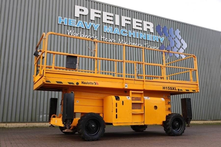 Teleskoparbeitsbühne типа Haulotte H15SXL Diesel, 4x4 Drive, 15m Working Height, 500k, Gebrauchtmaschine в Groenlo (Фотография 1)
