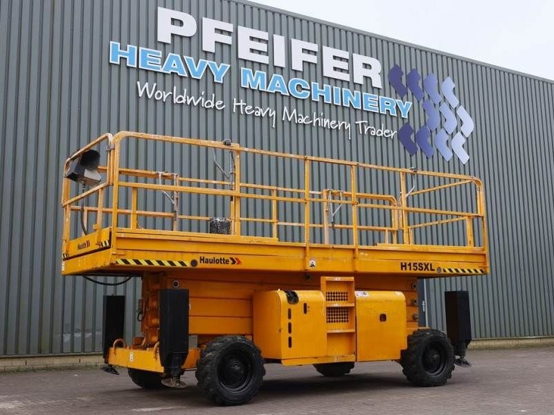 Teleskoparbeitsbühne типа Haulotte H15SXL Diesel, 4x4 Drive, 15m Working Height, 500k, Gebrauchtmaschine в Groenlo (Фотография 1)