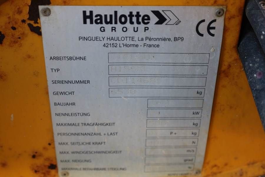 Teleskoparbeitsbühne des Typs Haulotte H15SXL Diesel, 4x4 Drive, 15m Working Height, 500k, Gebrauchtmaschine in Groenlo (Bild 8)