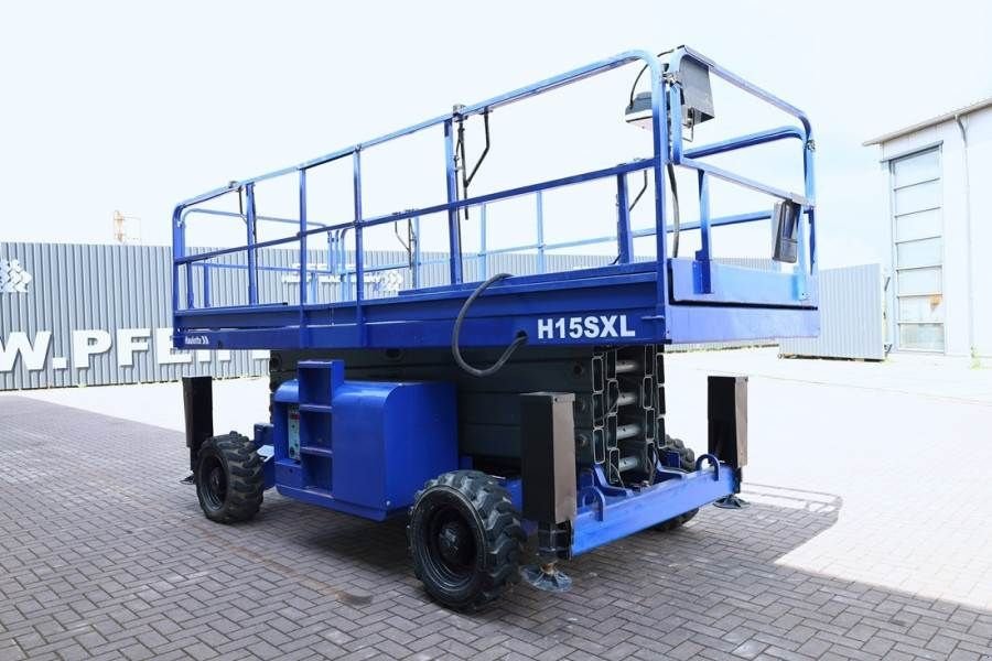 Teleskoparbeitsbühne tip Haulotte H15SXL Diesel, 4x4 Drive, 15m Working Height, 500k, Gebrauchtmaschine in Groenlo (Poză 8)