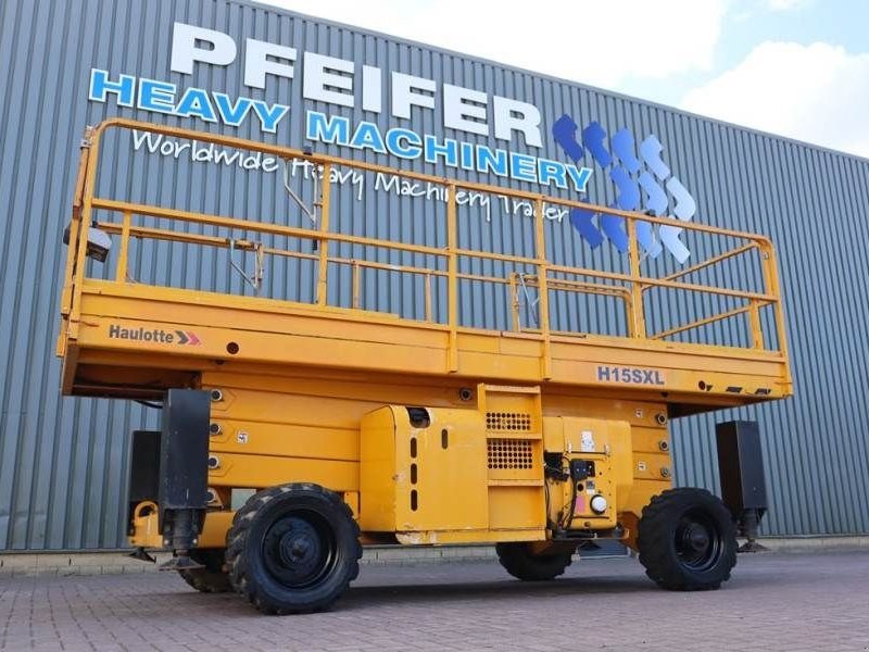 Teleskoparbeitsbühne des Typs Haulotte H15SXL Diesel, 4x4 Drive, 15m Working Height, 500k, Gebrauchtmaschine in Groenlo (Bild 1)
