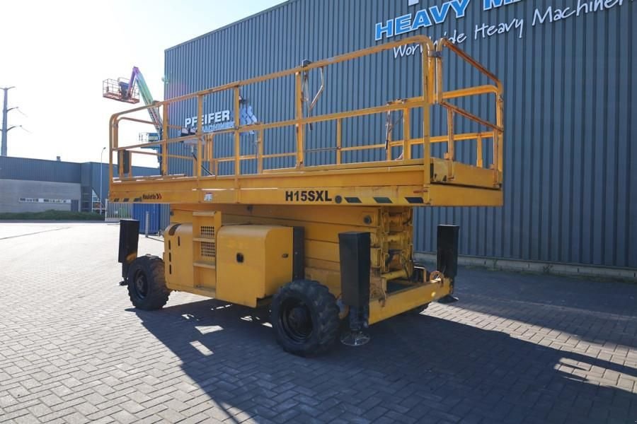 Teleskoparbeitsbühne del tipo Haulotte H15SXL Diesel, 4x4 Drive, 15m Working Height, 500k, Gebrauchtmaschine en Groenlo (Imagen 10)