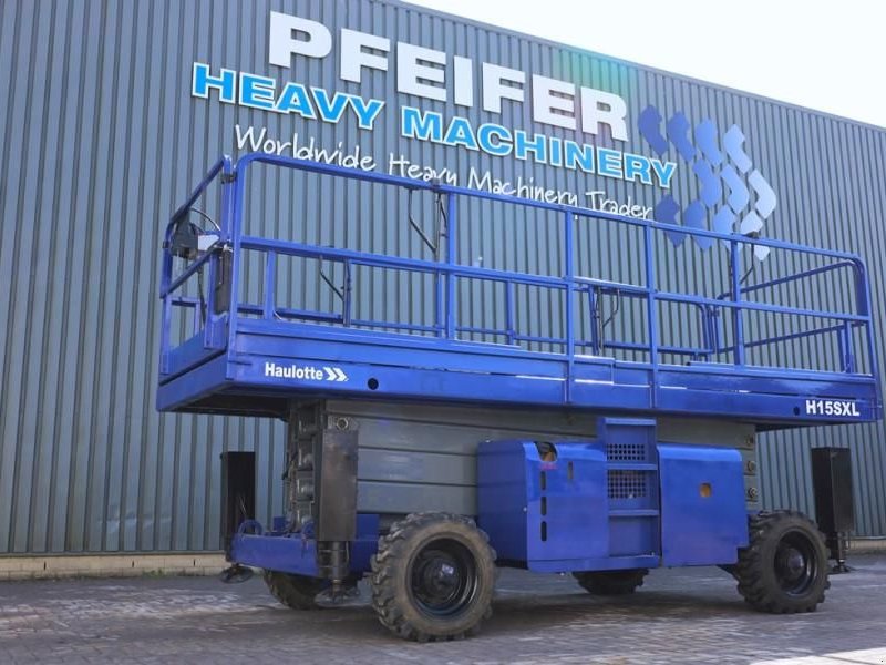 Teleskoparbeitsbühne typu Haulotte H15SXL Diesel, 4x4 Drive, 15m Working Height, 500k, Gebrauchtmaschine v Groenlo (Obrázek 1)