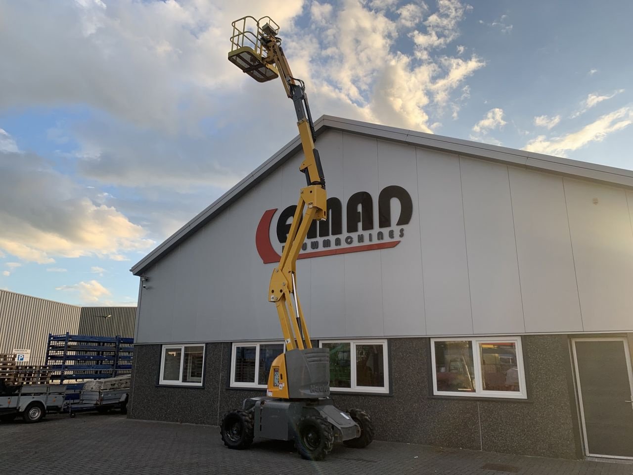 Teleskoparbeitsbühne des Typs Haulotte HA120PX, Gebrauchtmaschine in Vriezenveen (Bild 2)