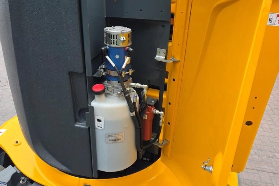 Teleskoparbeitsbühne Türe ait Haulotte HA12CJ+ Guarantee! Electric, 12 m Working Height,, Gebrauchtmaschine içinde Groenlo (resim 5)