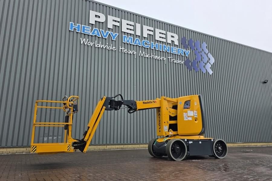 Teleskoparbeitsbühne Türe ait Haulotte HA12CJ+ Guarantee! Electric, 12 m Working Height,, Gebrauchtmaschine içinde Groenlo (resim 1)