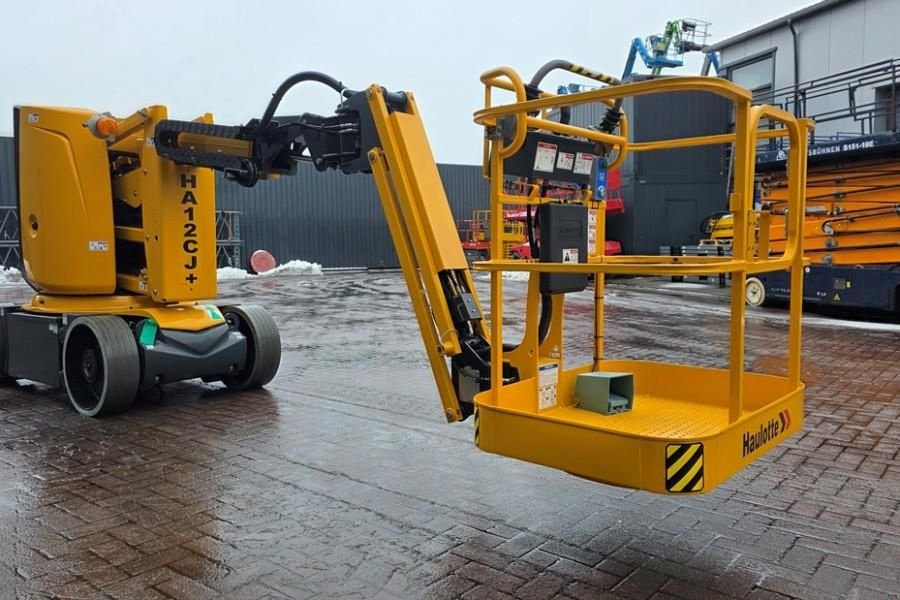 Teleskoparbeitsbühne Türe ait Haulotte HA12CJ+ Guarantee! Electric, 12 m Working Height,, Gebrauchtmaschine içinde Groenlo (resim 9)