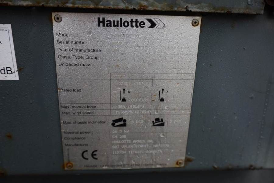 Teleskoparbeitsbühne des Typs Haulotte HA16RTJ Pro Diesel, 4x4x4 Drive, 16 m Working Heig, Gebrauchtmaschine in Groenlo (Bild 8)