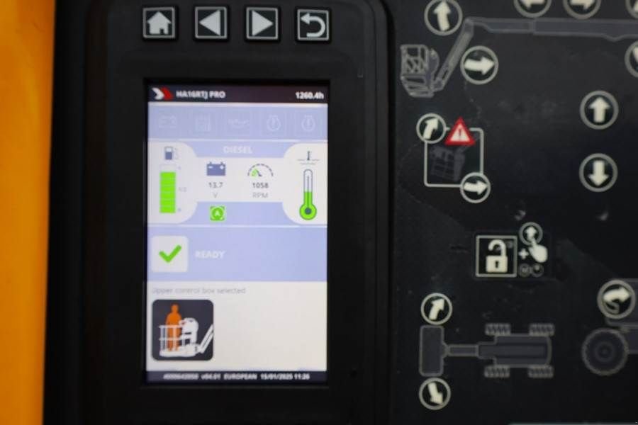 Teleskoparbeitsbühne des Typs Haulotte HA16RTJ Pro Diesel, 4x4x4 Drive, 16 m Working Heig, Gebrauchtmaschine in Groenlo (Bild 7)