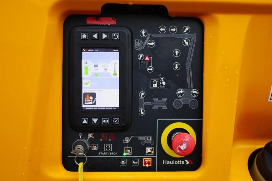 Teleskoparbeitsbühne vrste Haulotte HA16RTJ Pro Diesel, 4x4x4 Drive, 16 m Working Heig, Gebrauchtmaschine v Groenlo (Slika 4)