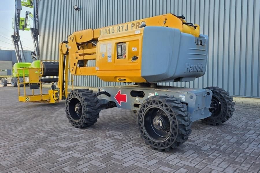 Teleskoparbeitsbühne of the type Haulotte HA16RTJ Pro Diesel, 4x4x4 Drive, 16 m Working Heig, Gebrauchtmaschine in Groenlo (Picture 10)