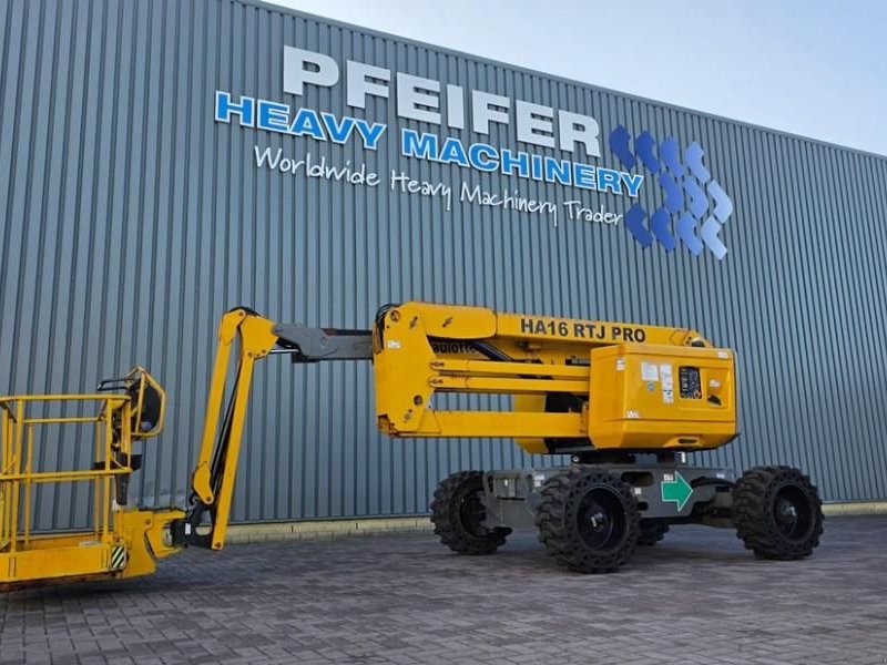 Teleskoparbeitsbühne del tipo Haulotte HA16RTJ Pro Diesel, 4x4x4 Drive, 16 m Working Heig, Gebrauchtmaschine en Groenlo