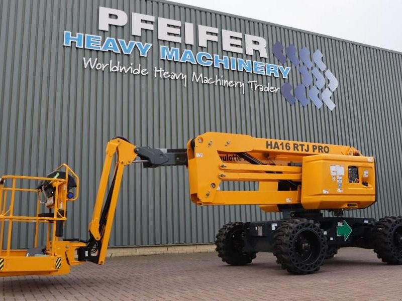 Teleskoparbeitsbühne a típus Haulotte HA16RTJ Pro NEW, Valid inspection, *Guarantee! Die, Gebrauchtmaschine ekkor: Groenlo (Kép 1)