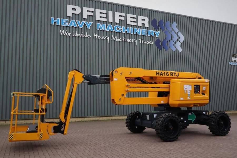Teleskoparbeitsbühne del tipo Haulotte HA16RTJ Valid Inspection, *Guarantee! Diesel, 4x4, Gebrauchtmaschine In Groenlo (Immagine 1)