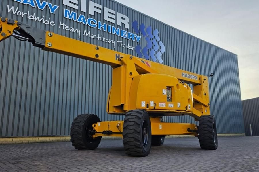 Teleskoparbeitsbühne del tipo Haulotte HA20PX Diesel, 4x4x4 Drive, 20.7m Working Height,, Gebrauchtmaschine In Groenlo (Immagine 2)