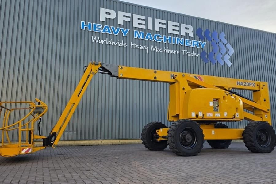 Teleskoparbeitsbühne del tipo Haulotte HA20PX Diesel, 4x4x4 Drive, 20.7m Working Height,, Gebrauchtmaschine In Groenlo (Immagine 1)