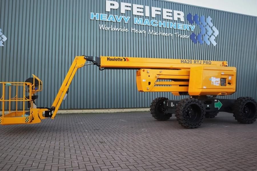 Teleskoparbeitsbühne des Typs Haulotte HA20RTJ Pro Valid inspection, *Guarantee! 20.6 m W, Gebrauchtmaschine in Groenlo (Bild 1)