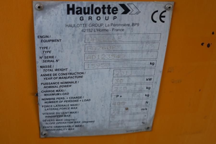 Teleskoparbeitsbühne типа Haulotte HA260PX As-Is, Diesel, 4x4x4 Drive, 26m Working He, Gebrauchtmaschine в Groenlo (Фотография 8)