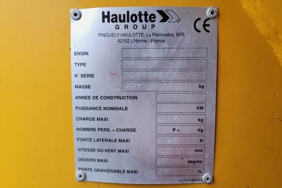 Teleskoparbeitsbühne типа Haulotte HA41PX As-Is, Diesel, 4x4x4 Drive, 41.5m Working H, Gebrauchtmaschine в Groenlo (Фотография 7)