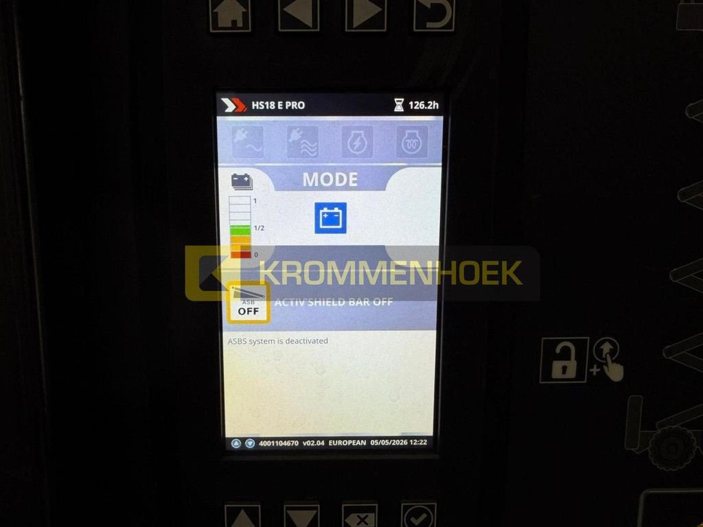 Teleskoparbeitsbühne del tipo Haulotte HS 18 E Pro XL platform, Gebrauchtmaschine en Apeldoorn (Imagen 8)