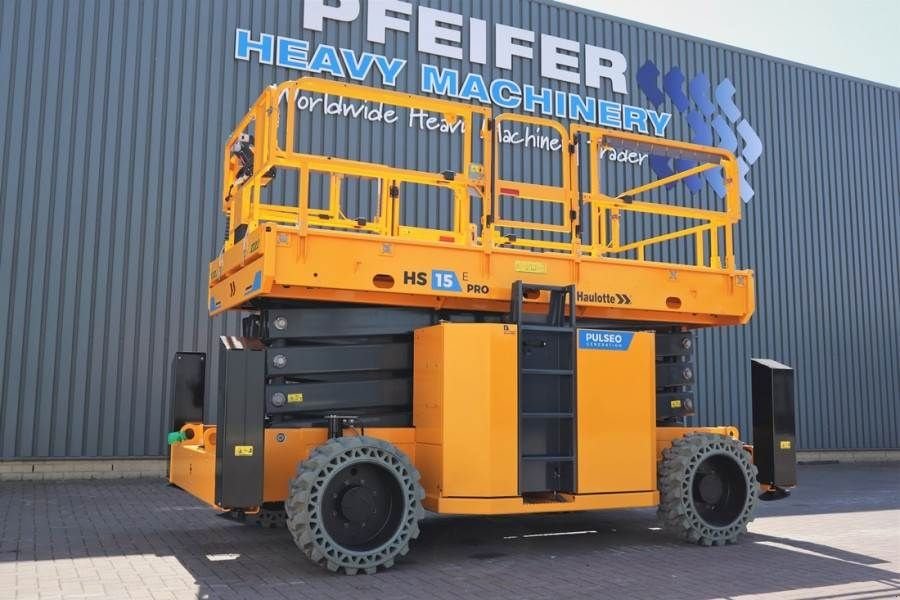 Teleskoparbeitsbühne typu Haulotte HS15EPRO Valid Inspection, *Guarantee! Full Electr, Gebrauchtmaschine v Groenlo (Obrázek 1)