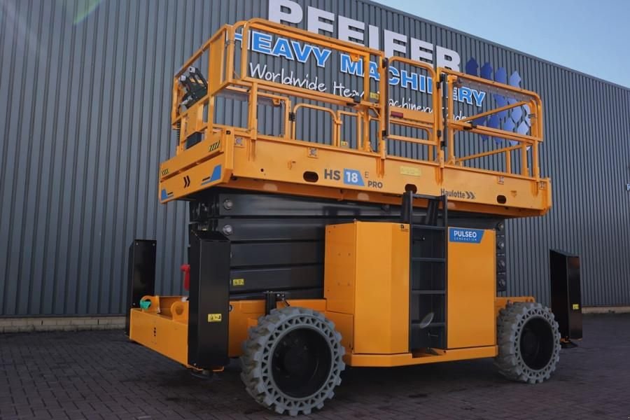 Teleskoparbeitsbühne типа Haulotte HS18EPRO Unused, Valid Inspection, Full Electric 4, Gebrauchtmaschine в Groenlo (Фотография 1)