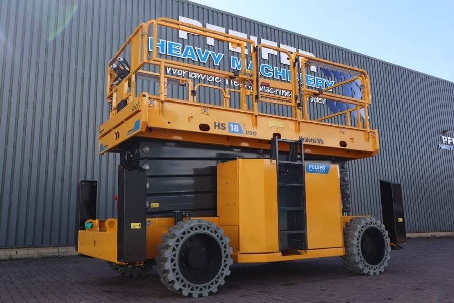 Teleskoparbeitsbühne tip Haulotte HS18EPRO Valid Inspection, Electric 4x4 Drive, Ver, Gebrauchtmaschine in Groenlo (Poză 1)