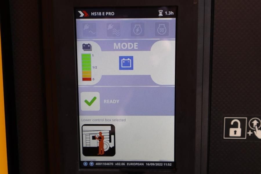 Teleskoparbeitsbühne tip Haulotte HS18EPRO Valid Inspection, Electric 4x4 Drive, Ver, Gebrauchtmaschine in Groenlo (Poză 10)