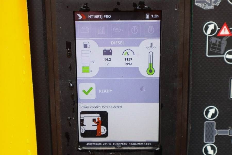 Teleskoparbeitsbühne типа Haulotte HT16RTJ PRO NEW / UNUSED, Guarantee! Diesel, 4x4x4, Gebrauchtmaschine в Groenlo (Фотография 7)