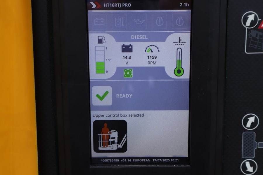 Teleskoparbeitsbühne του τύπου Haulotte HT16RTJ PRO NEW / UNUSED, Guarantee! Diesel, 4x4x4, Gebrauchtmaschine σε Groenlo (Φωτογραφία 11)