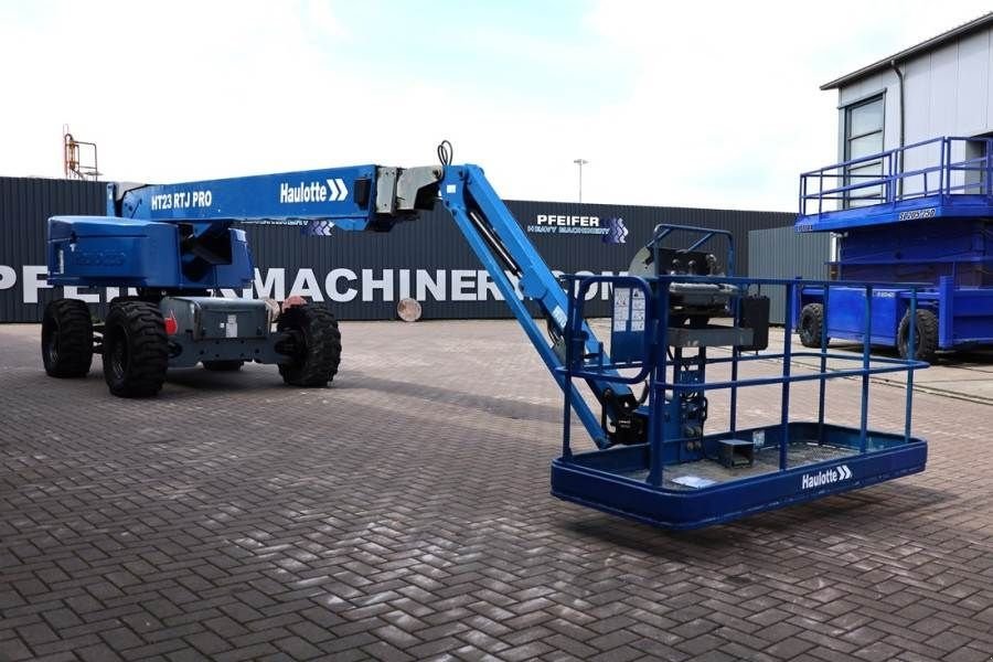 Teleskoparbeitsbühne tip Haulotte HT23RTJ PRO Diesel, 4x4x4 Drive, 22.5 m Working He, Gebrauchtmaschine in Groenlo (Poză 8)